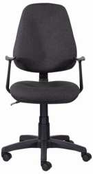 Кресло BRABIX "Comfort MG-321", регулируемая эргономичная спинка, ткань, серое, 532557