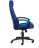 Кресло DRIVER кож/зам/ткань, синий/голубой, 36-39/23