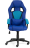 Кресло DRIVER кож/зам/ткань, синий/голубой, 36-39/23