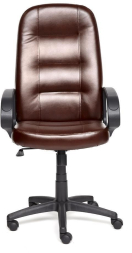 Кресло DEVON кож/зам, коричневый, 2 TONE