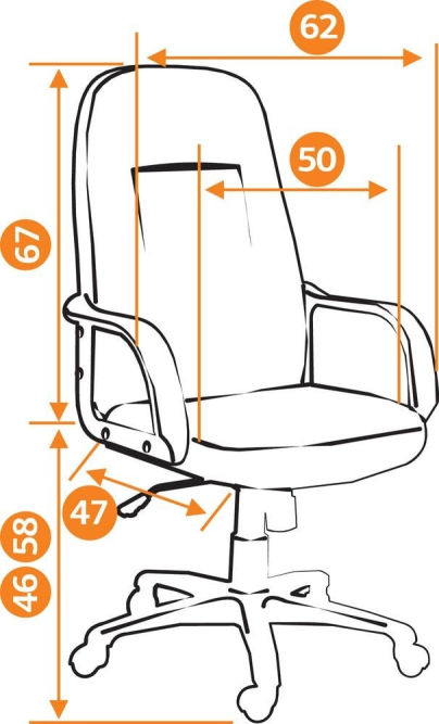 Кресло LEADER ткань, бежевый, 12
