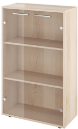 Шкаф никзий со стеклом КЦ36