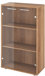 Шкаф никзий со стеклом КЦ36