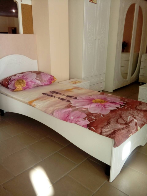 Кровать Ассоль АС-26 белое дерево