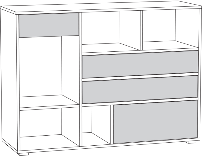 Комод 10.104 Вайс