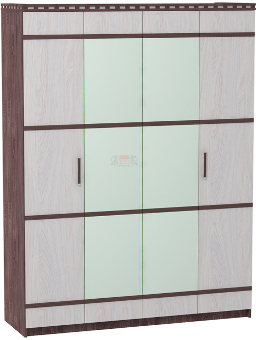 Шкаф 4-х дв. для одежды и белья Ольга 13