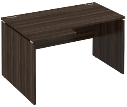 Стол ЛЕВЫЙ эргономичный на опорах СВ12