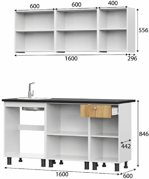 Кухонный гарнитур КГ 1