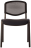 Стул для персонала и посетителей BRABIX "Iso NET CF-006", черный каркас, черный, сетка, 531981