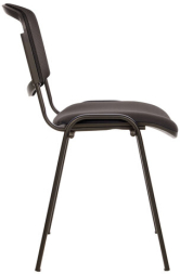 Стул для персонала и посетителей BRABIX &quot;Iso NET CF-006&quot;, черный каркас, черный, сетка, 531981