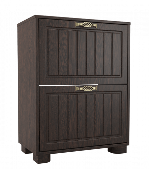 Тумба для обуви (обувница) «Монблан» МБ-33К венге