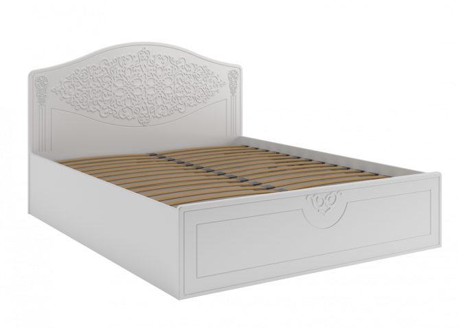 Кровать Ассоль АС-60,30,61 белое дерево