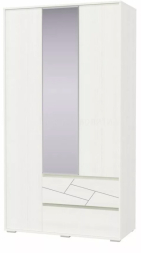 Шкаф 3-х дверный с ящиками Аделина