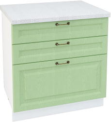 Шкаф нижний 3 ящика Кухня Ницца ШН3Я 800