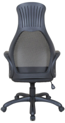 Кресло офисное BRABIX PREMIUM &quot;Genesis EX-517&quot;, пластик черный, ткань/экокожа/сетка черная, 531574