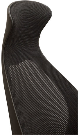 Кресло офисное BRABIX PREMIUM "Genesis EX-517", пластик черный, ткань/экокожа/сетка черная, 531574