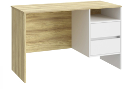 Стол Оскар ОС-23 блэквуд ячменный/белый структурный