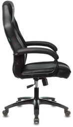 Кресло компьютерное Zombie VIKING 2 AERO, экокожа/ткань, черное, 1180816