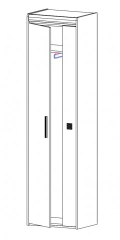 Шкаф для одежды «Мале» ПМ-1