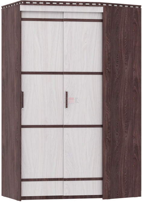 Шкаф купе угловой Ольга 13 правый