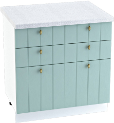 Шкаф нижний 3 ящика Кухня Прованс ШН3Я 800