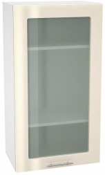 Шкаф верхний высокий со стеклом с 1 ств. Кухня Валерия ШВС 509 (глянец)