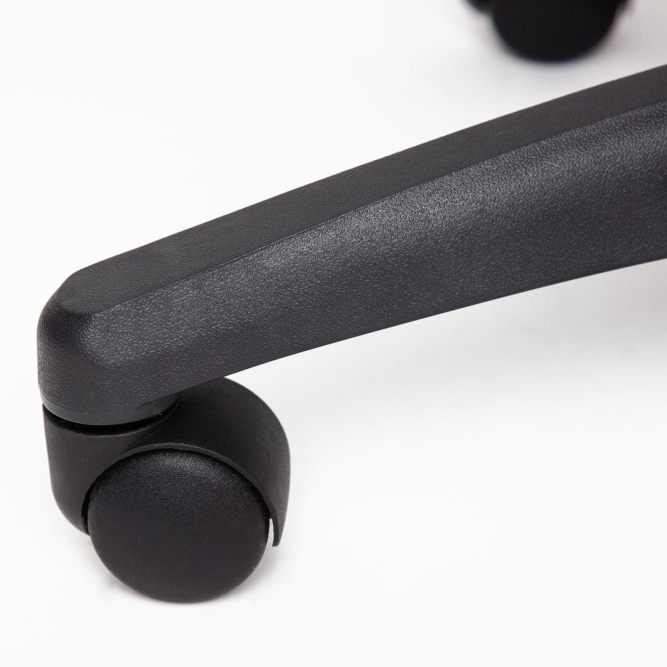 Кресло DRIVER кож/зам/ткань, черный/оранжевый, 36-6/07