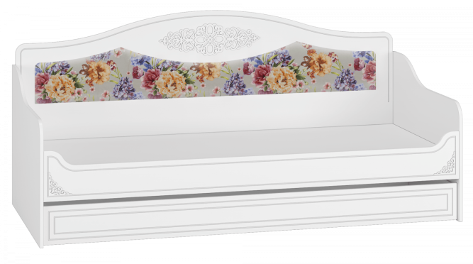 Кровать Ассоль АС-47 белое дерево