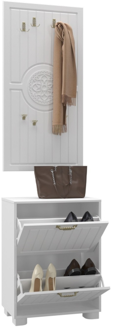 Вешалка «Монблан» МБ-50 белое дерево