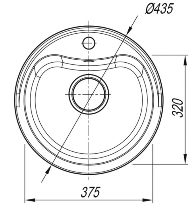 Мойка для кухни из искусственного камня Dr. Gans Дора