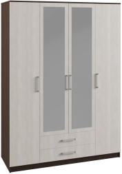 Шкаф 4-створчатый с ящиками Успех