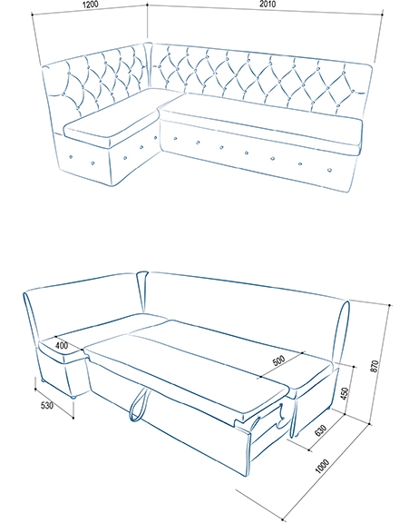 Кухонный уголок Айриш СМ