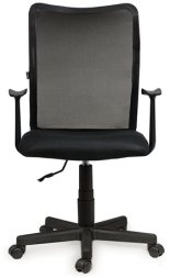 Кресло BRABIX &quot;Spring MG-307&quot;, с подлокотниками, черное TW, 531406