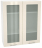 Шкаф верхний высокий со стеклом с 2 ств. Кухня Валерия ШВС 809 (глянец)