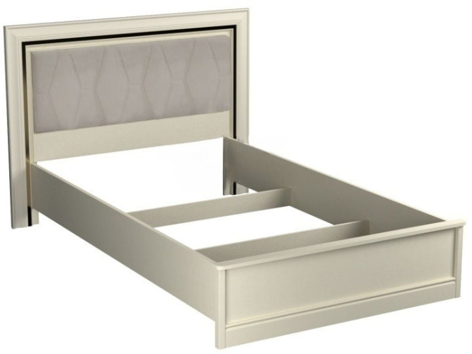 Кровать с мягкой вставкой изголовья Сиена