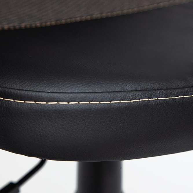 Кресло BAGGI кож/зам/ткань, черный/бежевый, 36-6/12