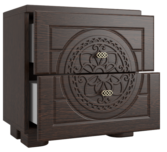 Тумба прикроватная «Монблан» МБ-38К венге