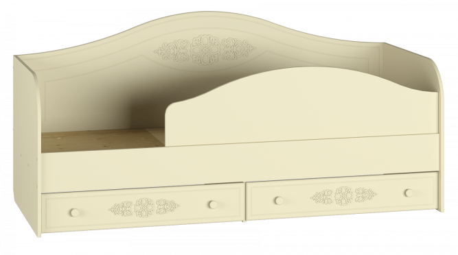 Кровать Ассоль плюс АС-10 ваниль