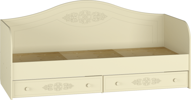 Кровать Ассоль плюс АС-10 ваниль