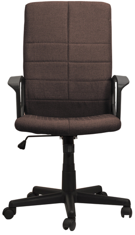 Кресло офисное BRABIX "Focus EX-518", ткань, коричневое, 531577