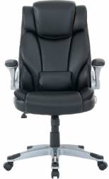 Кресло BRABIX PREMIUM "Phantom EX-553", рециклированная кожа, регулируемый подголовник, черное, 532940