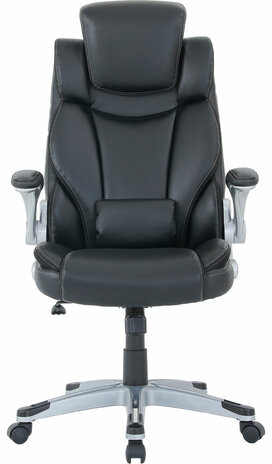 Кресло BRABIX PREMIUM "Phantom EX-553", рециклированная кожа, регулируемый подголовник, черное, 532940
