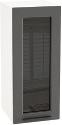 Шкаф верхний со стеклом с 1 ств. ШВС 300 Глетчер