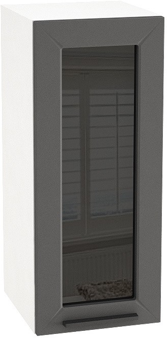 Шкаф верхний со стеклом с 1 ств. ШВС 300 Глетчер