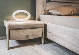 Спальня Мале Дуб Галифакс белый