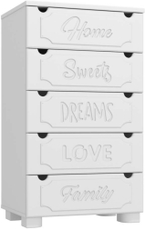 Комод ДримСтар ДС-11 белое дерево