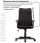 Кресло офисное BRABIX "Delta EX-520", ткань, черное, 531578