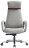Кресло HAWASAN PREMIUM EX-820, синхромеханизм, слайдер, экокожа, белое/коричневое, 533237
