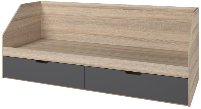 Кровать 800/2 ящика Анталия (Горизонт)