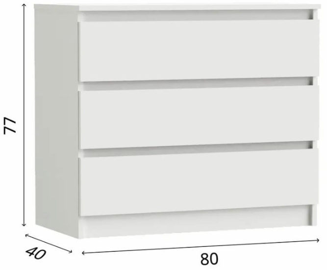 Комод МК 800.1/3 Мори